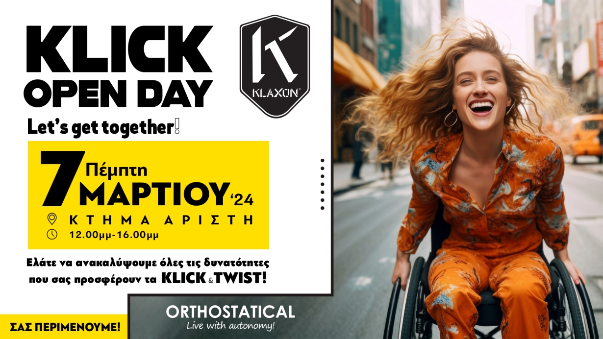 KLICK OPEN DAY by Orthostatical